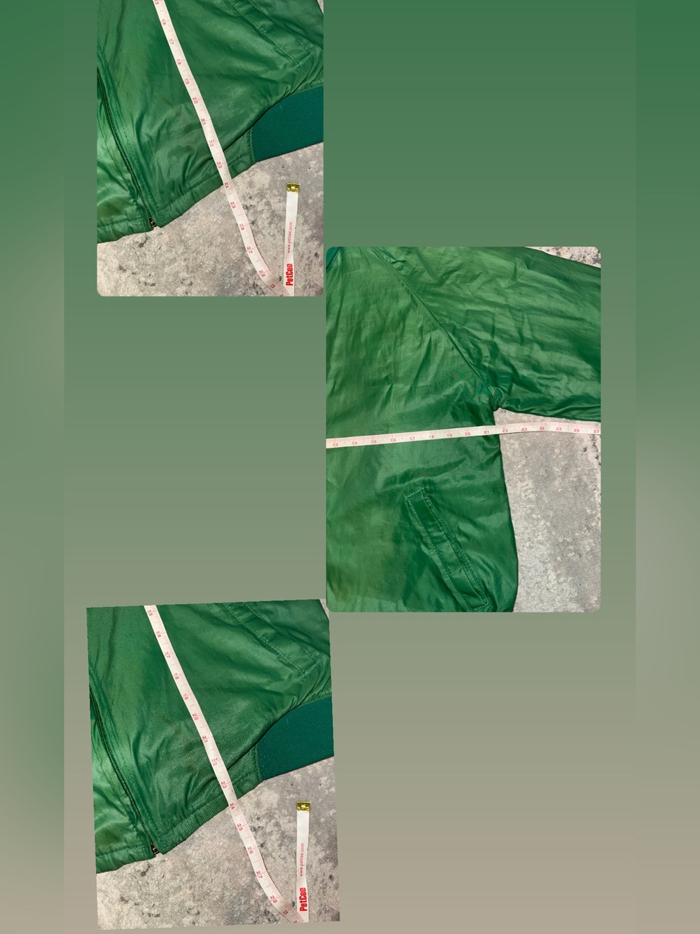 Duckster Classic Green Bomber Men’s Jacket - Picture 6 of 7